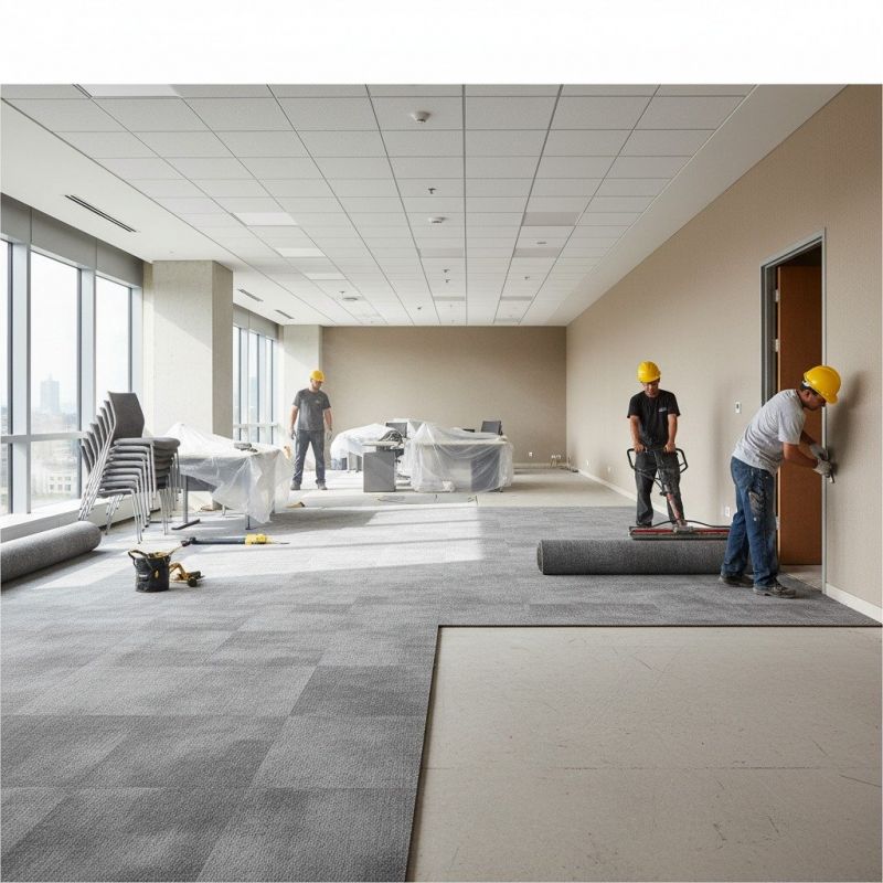 Our team working on Flooring Service projects in Richmond, VA