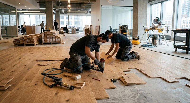 Commercial Hardwood Service in Montpelier, VA