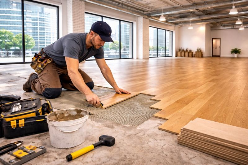 Commercial Hardwood Service in Moseley, VA
