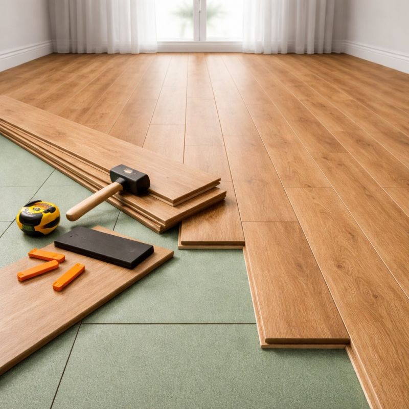 Laminate Floor Remodeling in Richmond, VA