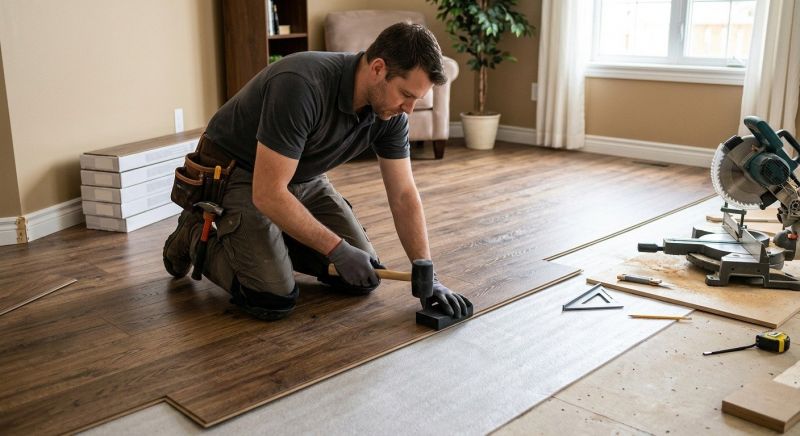 Laminate Floor Remodeling in Richmond, VA