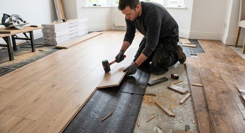 Laminate Floor Replacement in Amelia Court House, VA