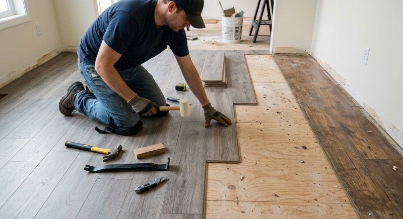 Laminate Floor Replacement in Chester, VA