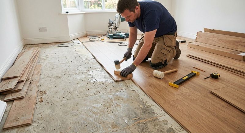 Laminate Floor Replacement in Hanover County, VA