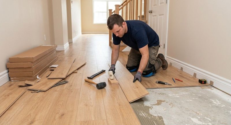 Laminate Floor Replacement in Moseley, VA
