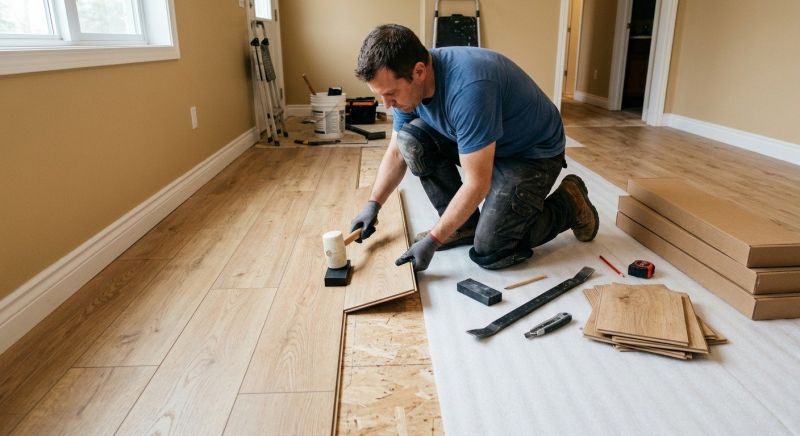 Laminate Tile Installation in Richmond, VA
