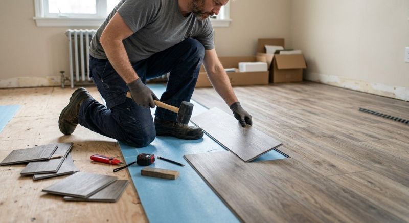 Linoleum Floor Installation in Richmond, VA