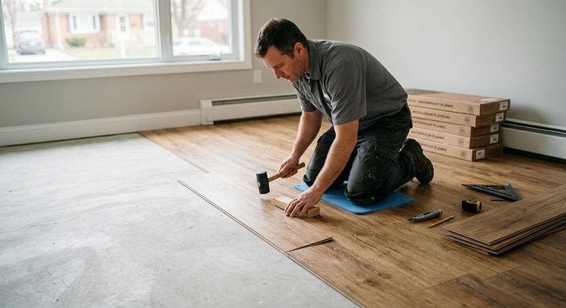 Linoleum Floor Installation in Midlothian, VA