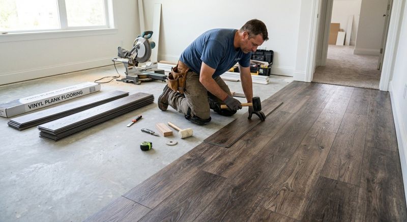 Linoleum Floor Installation in Midlothian, VA