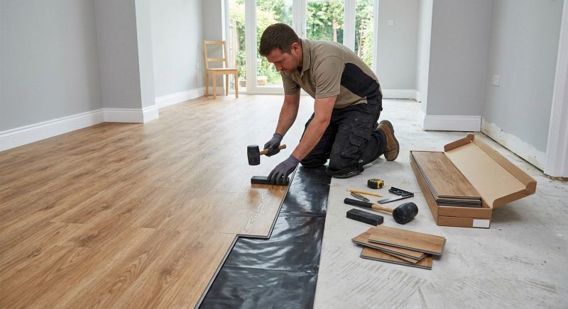Luxury Vinyl Tile Installation in Amelia County, VA