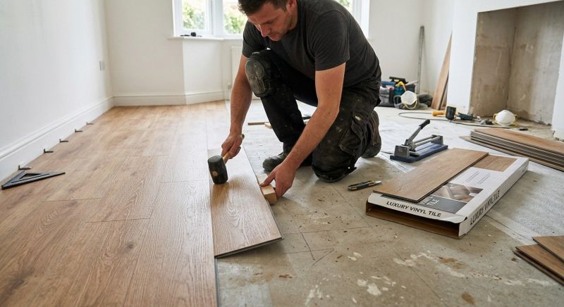 Luxury Vinyl Tile Installation in Richmond, VA
