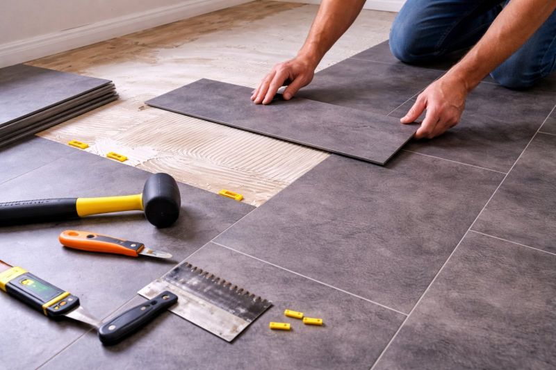 Luxury Vinyl Tile Installation in Rockville, VA