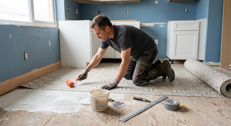 Sheet Flooring Installation in Amelia County, VA