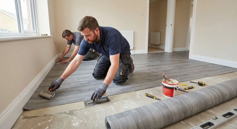Sheet Flooring Installation in Richmond, VA