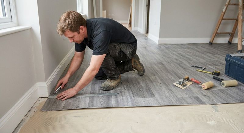 Sheet Flooring Installation in Mineral, VA