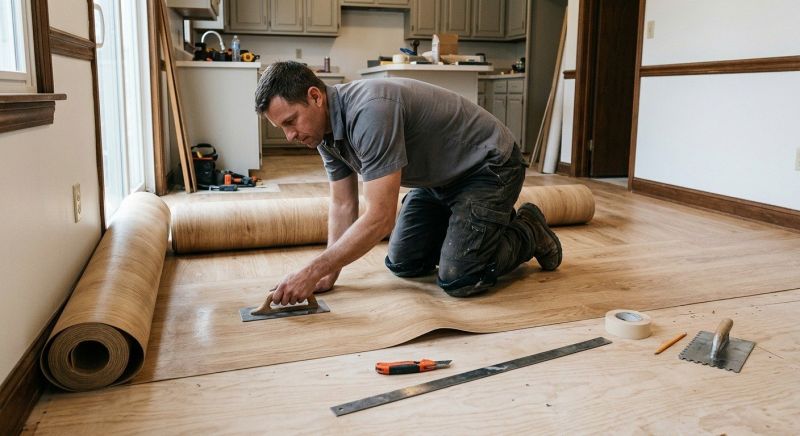 Sheet Flooring Installation in Powhatan, VA