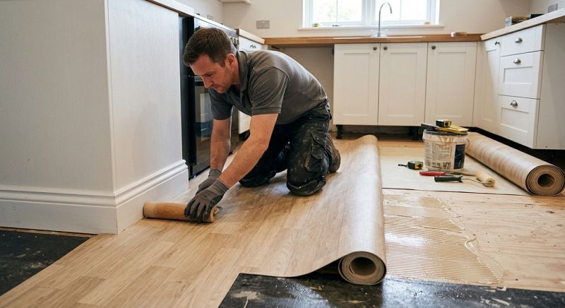 Sheet Linoleum Installation in Ashland, VA