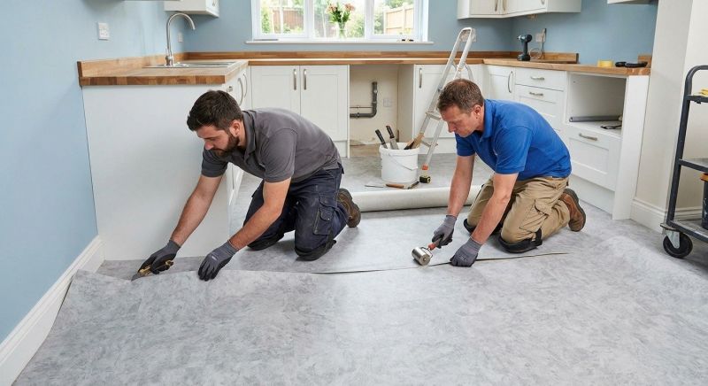 Sheet Linoleum Installation in Richmond, VA