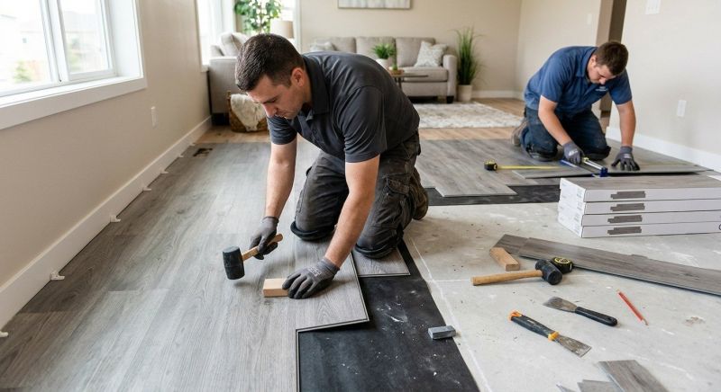 Vinyl Flooring Installation in Midlothian, VA