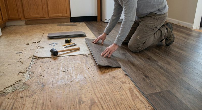 Vinyl Flooring Installation in Rockville, VA