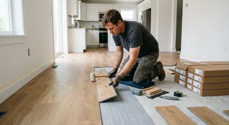 Vinyl Plank Floor Installation in Richmond, VA