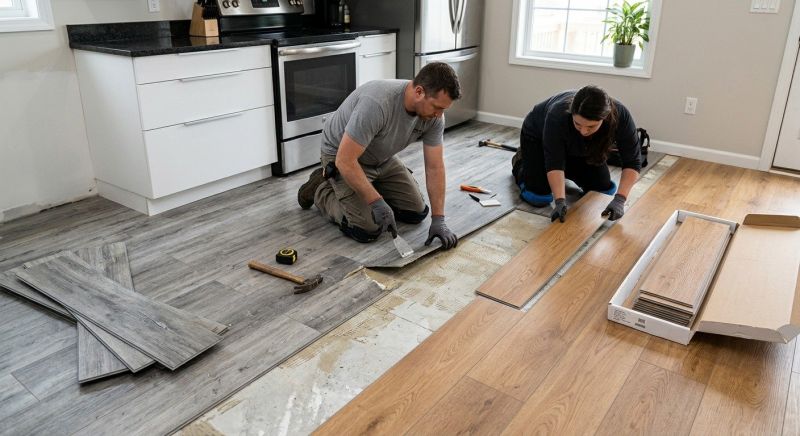 Vinyl Tile Replacement in Richmond, VA